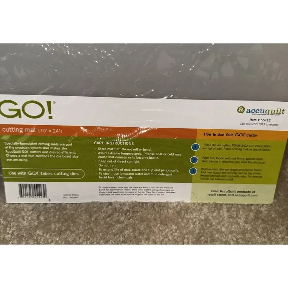 Accuquilt GO! Cutting Mat Lot 2 10